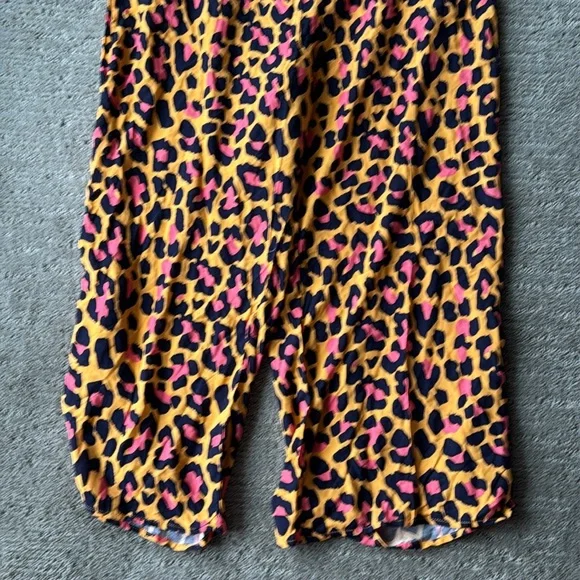 Maaji Bright Leopard Print Jumpsuit Beach Cover Up